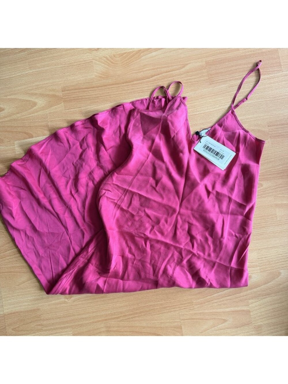 Women's Pink Maxi Slip Dress - Unbranded